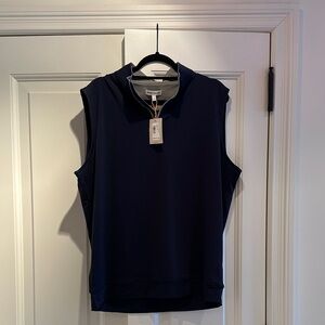 Peter Millar Dark Blue Sleeveless Tee
